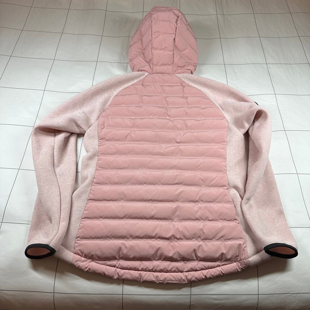 Helly Hansen Jacket Womens Medium Pink Salt Arctic Ocean Hybrid Insulated Hooded - Picture 4 of 11